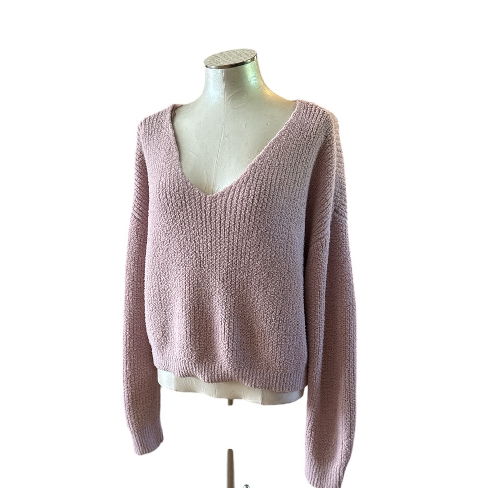 Wild Fable Chunky Ribbed Sweater Dusty pink XXL